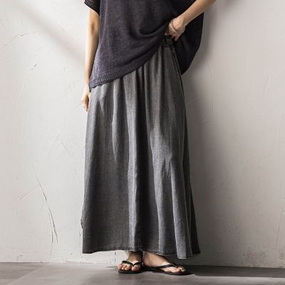 新色追加】ゆれるデニムサークルスカート | MAYSON GREY (Women