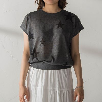 Heather ナルミヤ メゾピアノ ラインストーンフーディー グレー 6404230_1.jpg