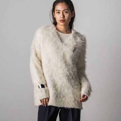 フェザーニットＶネックニットプルオーバー≪手洗い可能≫