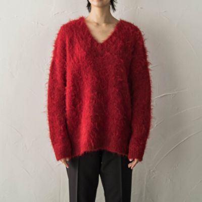 フェザーニットＶネックニットプルオーバー≪手洗い可能≫