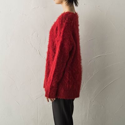 フェザーニットＶネックニットプルオーバー≪手洗い可能≫