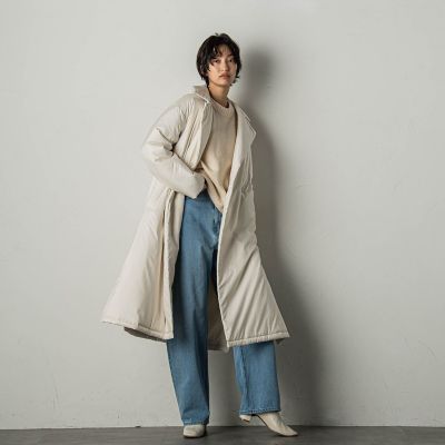 MAYSON GREY / メイソングレイ ヤクライクワイドクルーネックニットプルオーバー≪手洗い可能≫ ヤクライクワイドクルーネックニットプルオーバー≪手洗い可能