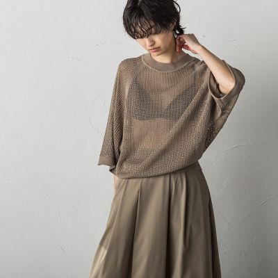サマーメッシュニット≪手洗い可能≫
