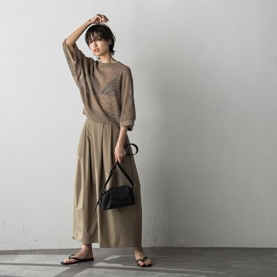 サマーメッシュニット≪手洗い可能≫