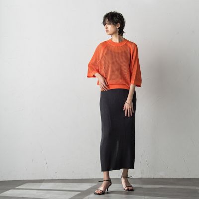 サマーメッシュニット≪手洗い可能≫