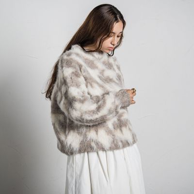 【カタログ掲載】BIGハンドトゥースニットプルオーバー≪手洗い可能≫ カタログ掲載】BIGハンドトゥースニットプルオーバー≪手洗い