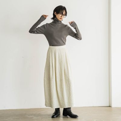 【カタログ掲載】リブタートルネックニットプルオーバー≪手洗い可能≫ カタログ掲載】リブタートルネックニットプルオーバー≪手洗い