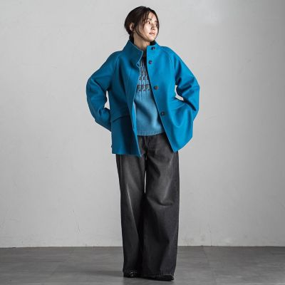 メイソングレイ MAYSON GREY ノルディックボーダー柄ニットプル