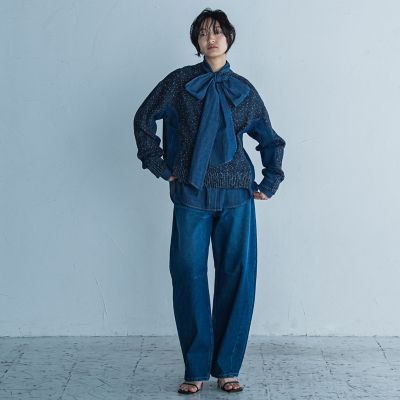 メイソングレイ　プルオーバー メイソングレイ MAYSON GREY BIGハンドトゥースニットプル