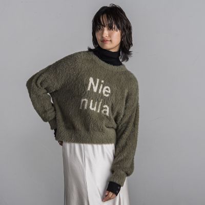 【ＷＥＢ限定】シャギーロゴニットプルオーバー≪手洗い可能≫