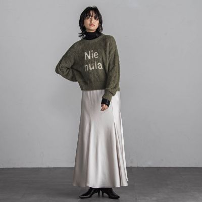 【ＷＥＢ限定】シャギーロゴニットプルオーバー≪手洗い可能≫