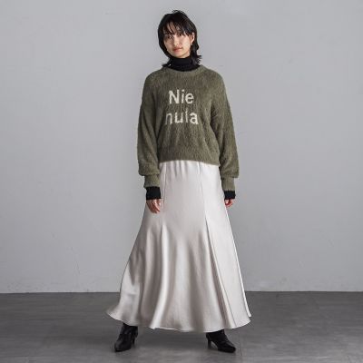 【ＷＥＢ限定】シャギーロゴニットプルオーバー≪手洗い可能≫