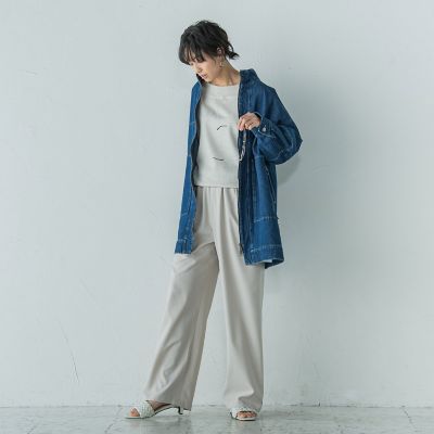 Ｖガゼットドルマンニットプルオーバー≪手洗い可能≫