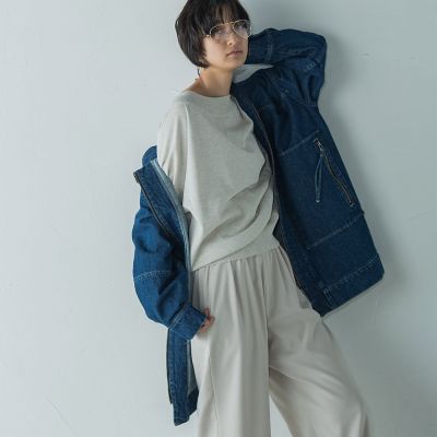 Ｖガゼットドルマンニットプルオーバー≪手洗い可能≫