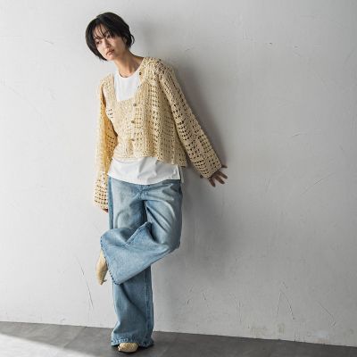 クロシェニットビスチェ≪手洗い可能≫ | MAYSON GREY (Women