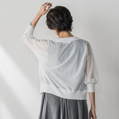 【極美品】MISSONI ヴィンテージ ジグザグVネックカーディガン 総柄 Rocky Monroe カーディガン オーバーサイズ 総柄Vネックニット