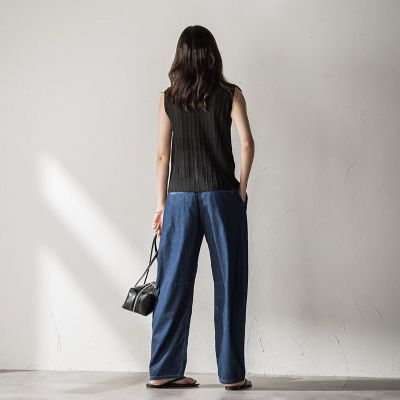【ＷＥＢ限定】シアーノースリーブニットプルオーバー≪手洗い可能≫