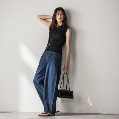 【ＷＥＢ限定】シアーノースリーブニットプルオーバー≪手洗い可能≫