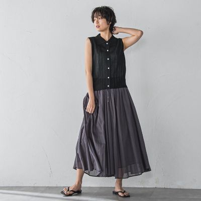 【ＷＥＢ限定】シアーノースリーブニットプルオーバー≪手洗い可能≫