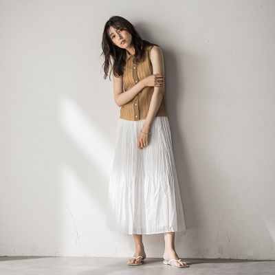 【ＷＥＢ限定】シアーノースリーブニットプルオーバー≪手洗い可能≫