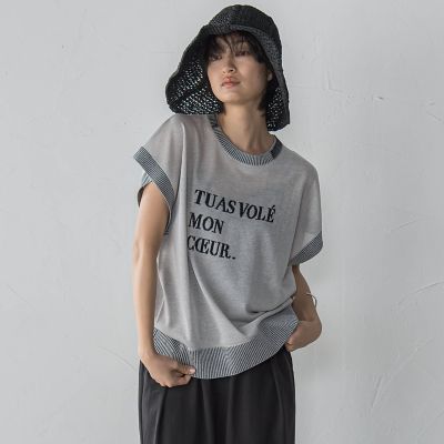 『心盗まれた』ロゴニットプルオーバー≪手洗い可能≫