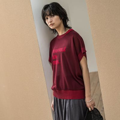『心盗まれた』ロゴニットプルオーバー≪手洗い可能≫