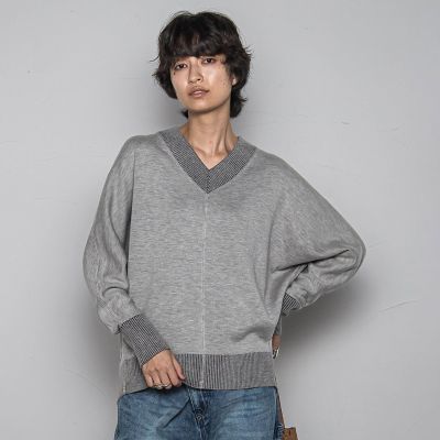 MAYSON GREY（Women）/メイソングレイ 今日の気分で着回せるリバーシブルニット&#8810;手洗い可能&#8811; 12ベージュ トップス【三越伊勢丹/公式】