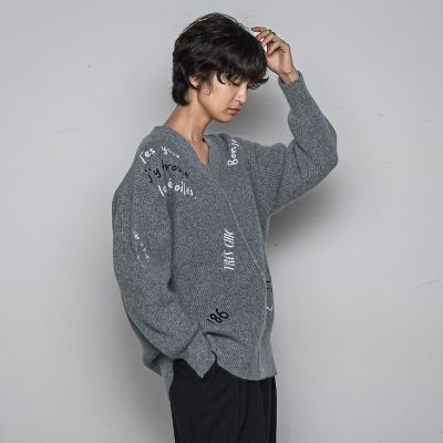 マレットメット☆CYAN tokyo深Vネックプルオーバー マレットメット☆CYAN tokyo深Vネックプルオーバー