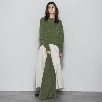 フラッフィークルーネックニット≪手洗い可能≫ | MAYSON GREY (Women