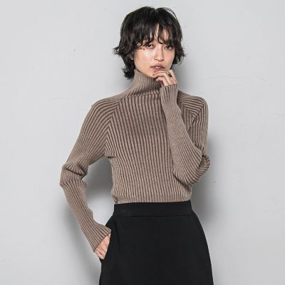 MAYSON GREY（Women）/メイソングレイ プレーティングリブニットプルオーバー&#8810;手洗い可能&#8811; 12ベージュ トップス【三越伊勢丹/公式】