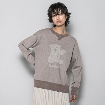 BEARジャカードニット≪手洗い可能≫ | MAYSON GREY（Women