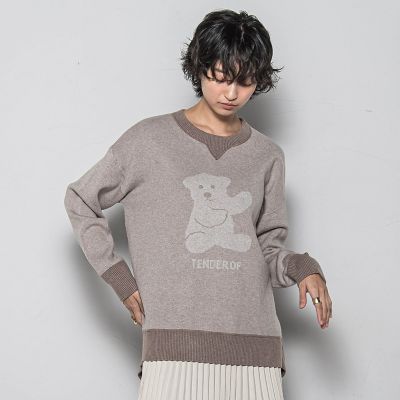 BEARジャカードニット≪手洗い可能≫ | MAYSON GREY（Women