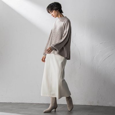 ラメリブボトルネックニット≪手洗い可能≫ | MAYSON GREY (Women
