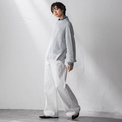 ラメリブボトルネックニット≪手洗い可能≫ | MAYSON GREY（Women