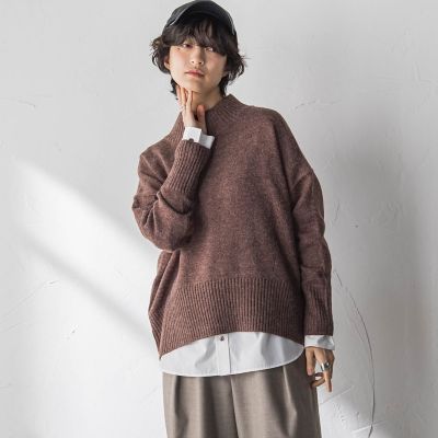 ハイネックシンプルニット≪手洗い可能≫ | MAYSON GREY（Women