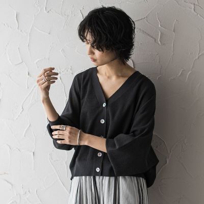 シアージャカードドルマンニットカーディガン | MAYSON GREY (Women