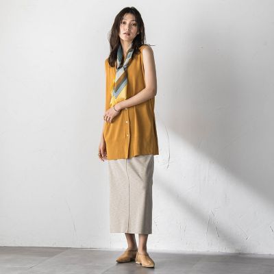 【美品】TONAL TAIONコラボ ロングジレ ハイゲージロングジレ | MAYSON GREY (Women)/メイソングレイ | 三越