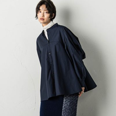 ＜MAYSON GREY（Women）＞ボリュームスリーブＡラインシャツブラウス≪洗濯機で洗える≫