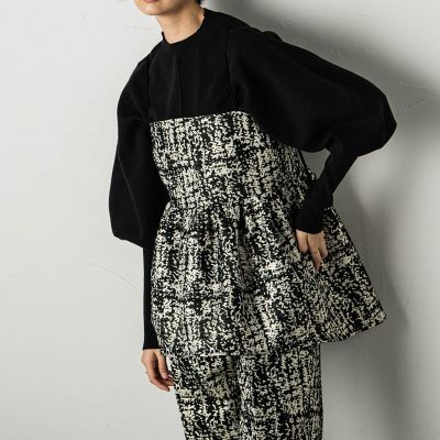 ラメジャカードキャミソール≪セットアップ対応≫