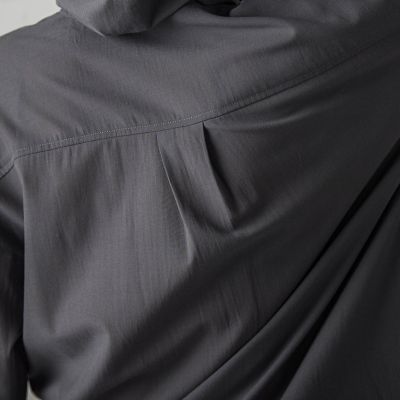 シアーフーディーブラウス≪洗濯機で洗える≫