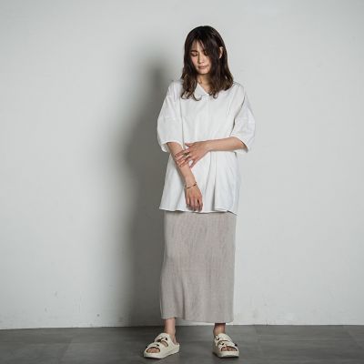 ボリュームスリーブチュニック≪洗濯機で洗える≫