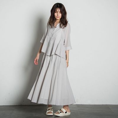 【ＷＥＢ限定】ドライコットン切替ブラウス≪洗濯機で洗える≫