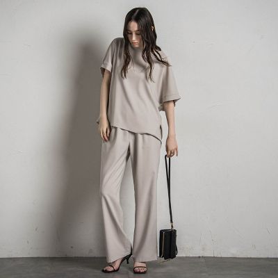 ウェザーストレッチバックギャザードルマンブラウス≪洗濯機で洗える≫