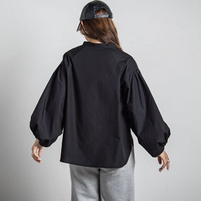 ボリュームスリーブブラウス≪洗濯機で洗える≫
