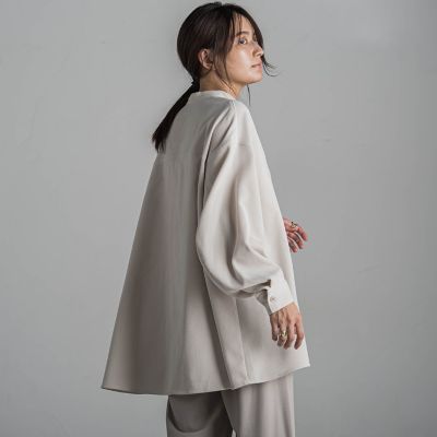MAYSON GREY / メイソングレイ コーデュロイAラインシャツ≪手洗い可能≫ コーデュロイAラインシャツ≪手洗い可能≫ | MAYSON GREY