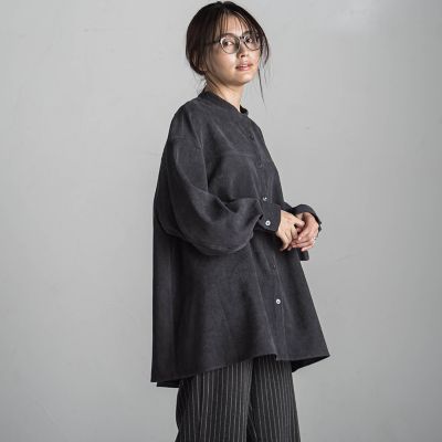 MAYSON GREY / メイソングレイ コーデュロイAラインシャツ≪手洗い可能≫ メイソングレイ MAYSON GREY コーデュロイAラインシャツ≪手洗い