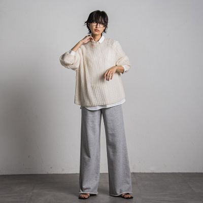 バックボリュームドルマンシャツ≪洗濯機で洗える≫