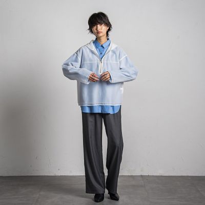 バックボリュームドルマンシャツ≪洗濯機で洗える≫