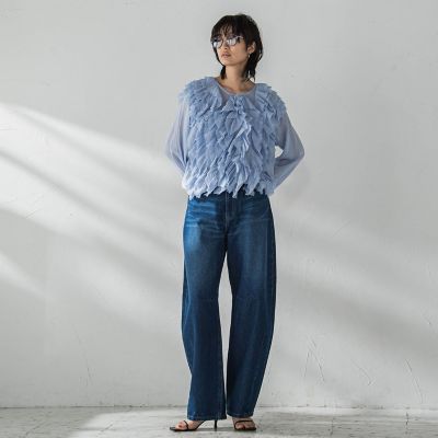 レイヤードフリルブラウス≪手洗い可能≫ | MAYSON GREY（Women