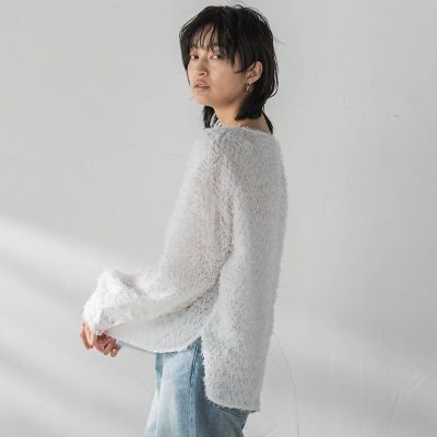シアーフェザーブラウス≪手洗い可能≫ | MAYSON GREY (Women